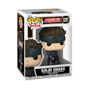 FUNKO POP! Vinyl Figur Games Metal Gear Solid Solid Snake 1297